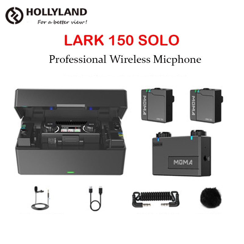 Hollyland Lark 150 Duo Solo 2.4Ghz ũ  RX TX..